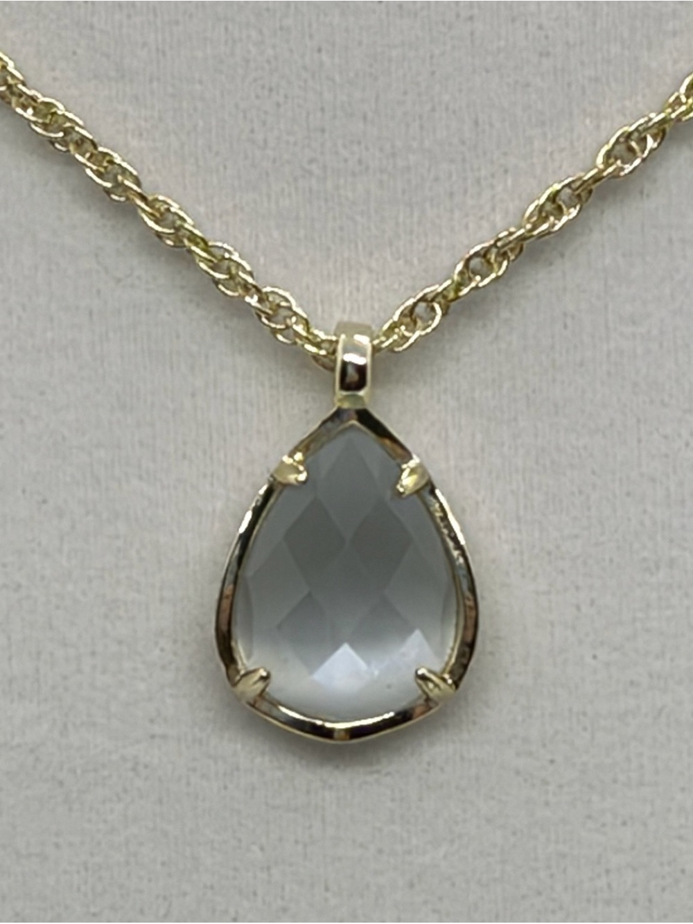 Kendra Scott Smokey Quartz necklace